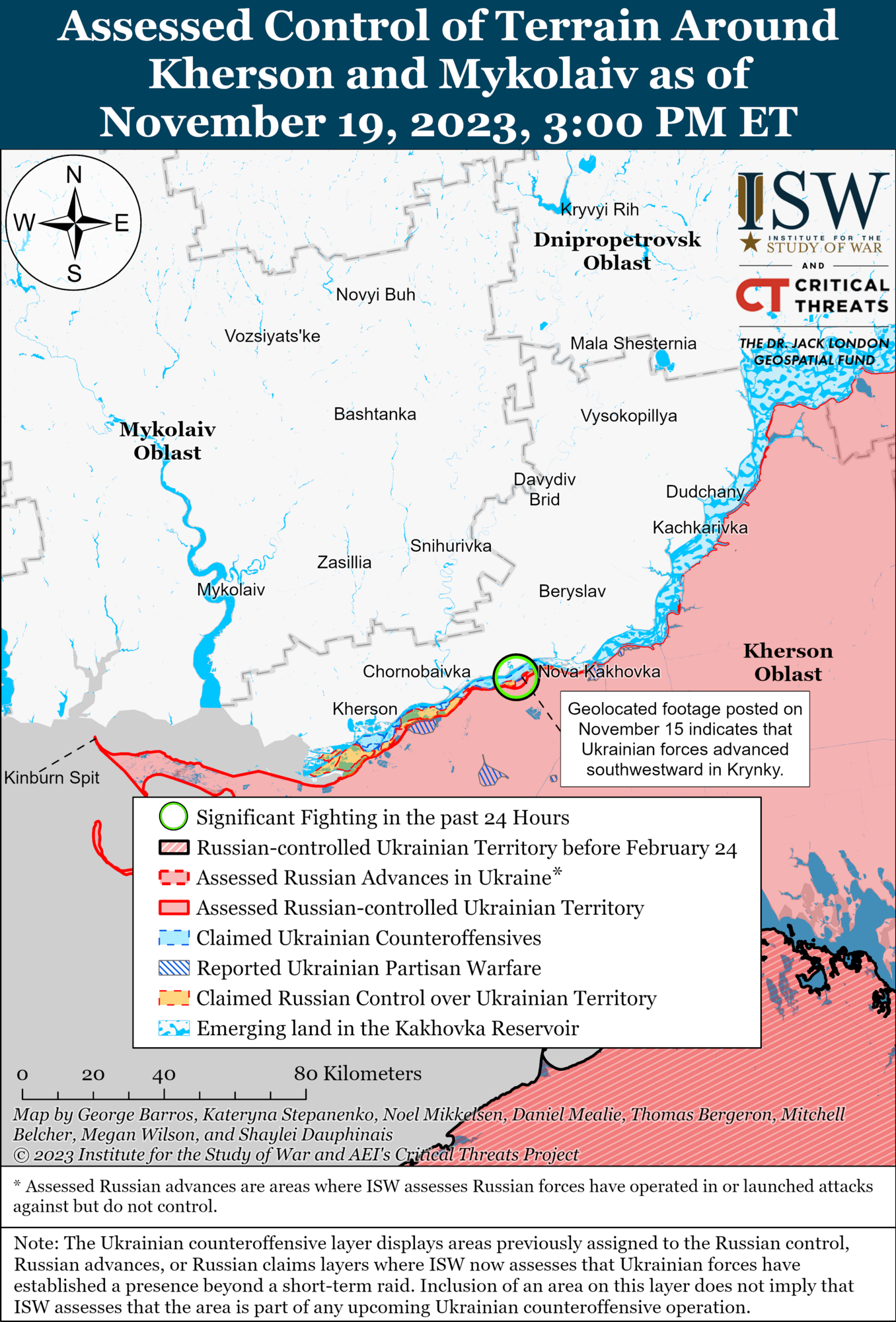 В ISW розповіли, як погіршення погоди вплине на темп бойових дій в Україні