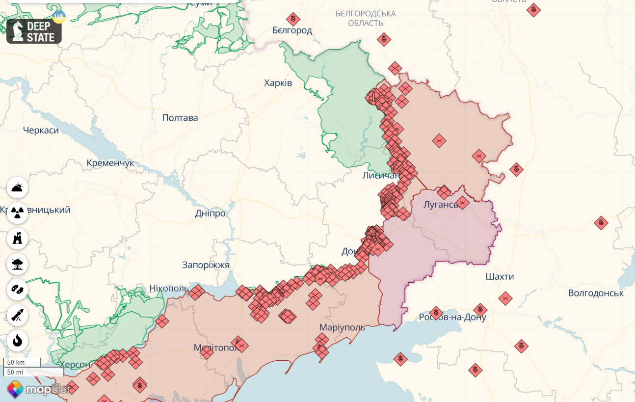 ЗСУ відбили всі атаки ворога і продовжують утримувати позиції: відбулось 54 бойові зіткнення – Генштаб