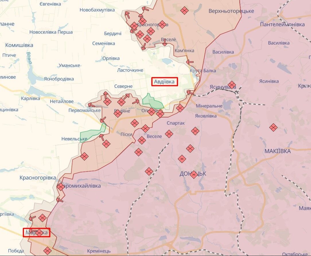 Сили оборони ведуть наступ на Мелітопольському напрямку, за добу на фронті відбулося 70 бойових зіткнень – Генштаб