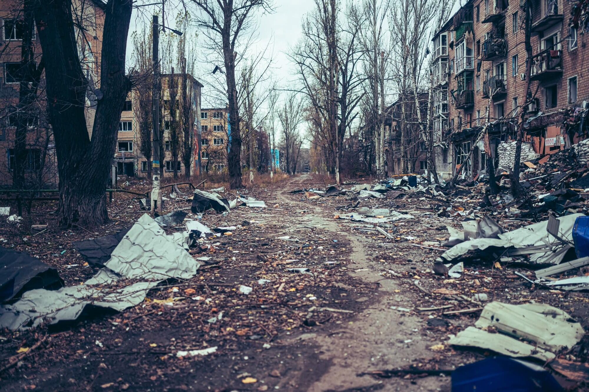 Если мы здесь не выстоим, все города Украины будут выглядеть так же. Фото Авдеевки