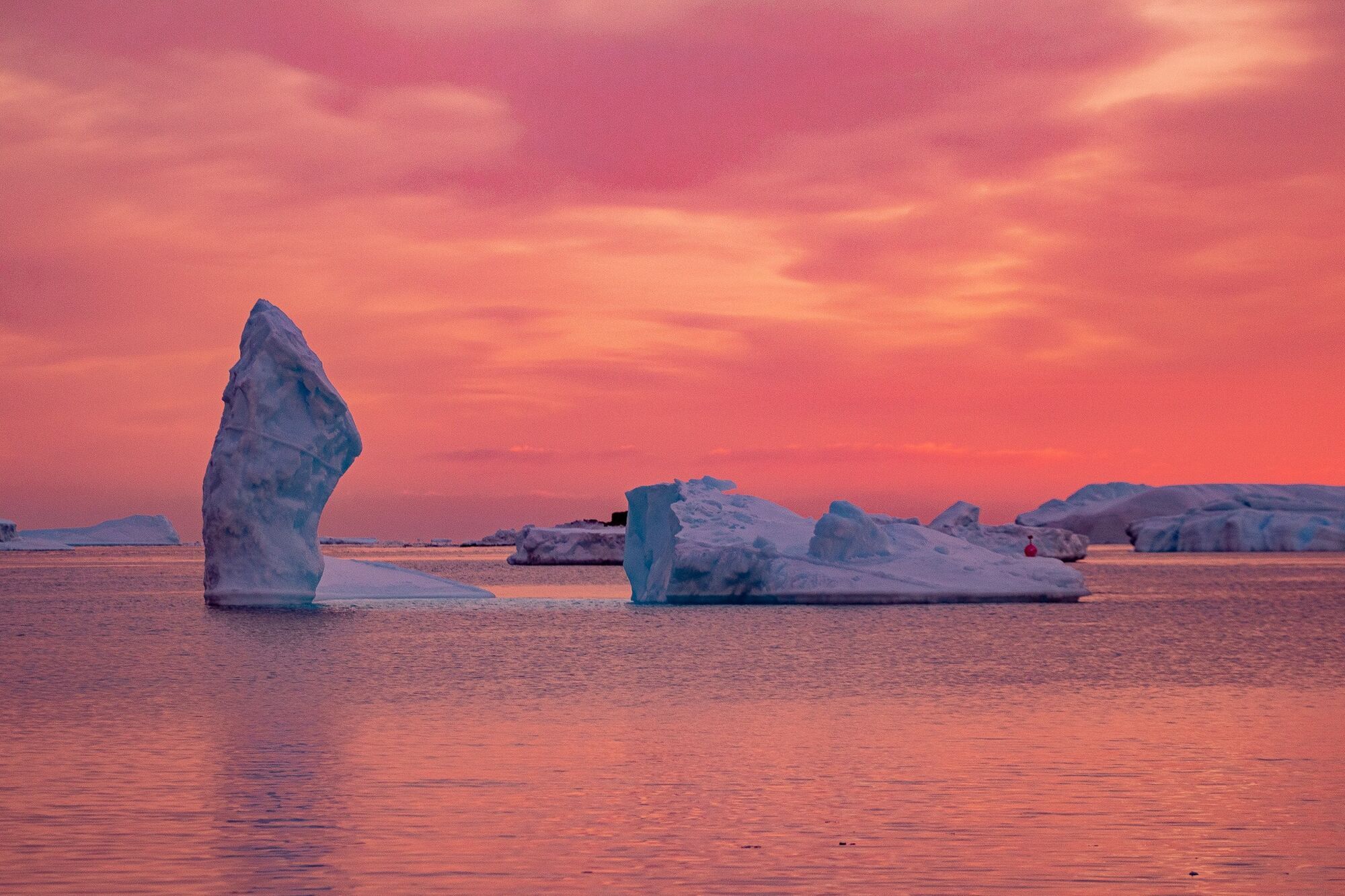 В День Десантно-штурмовых войск ВСУ Антарктида стала марунового цвета. Невероятные фото