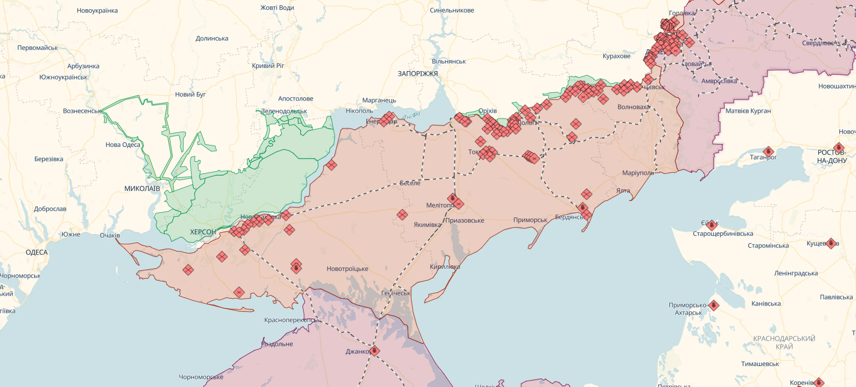 Окупанти зменшили кількість авіаударів на Таврійському напрямку: деталі боїв