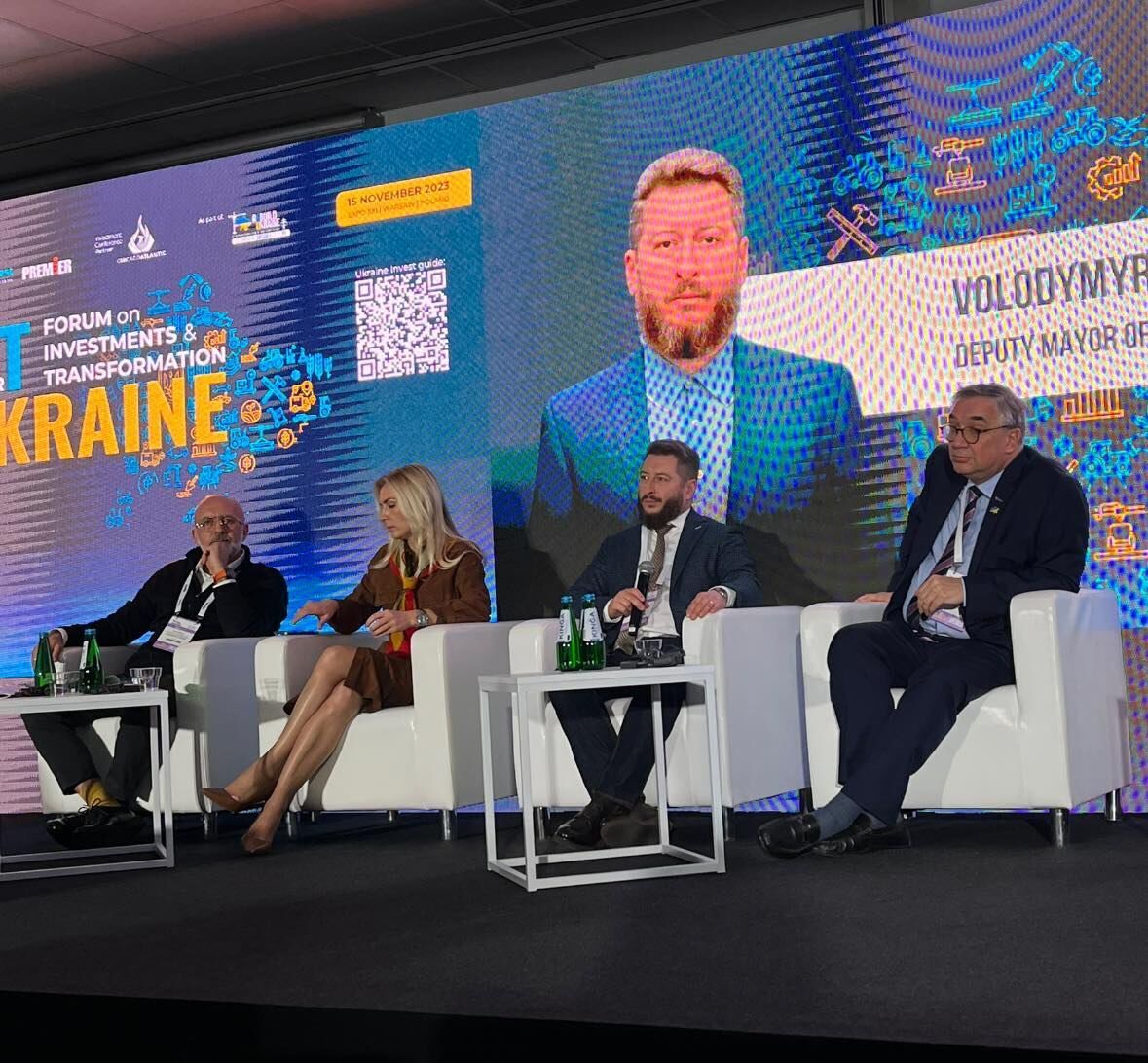 Дніпро представив потенціал громади на міжнародній виставці Rebuild Ukraine у Польщі