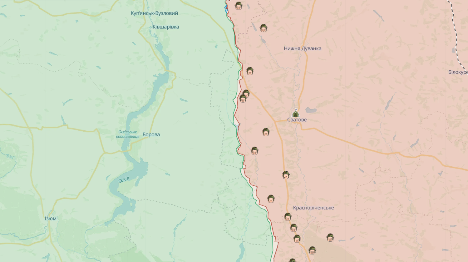  Українські прикордонники просунулися вглиб оборони ворога та зайняли передові позиції на Сватівському напрямку. Відео