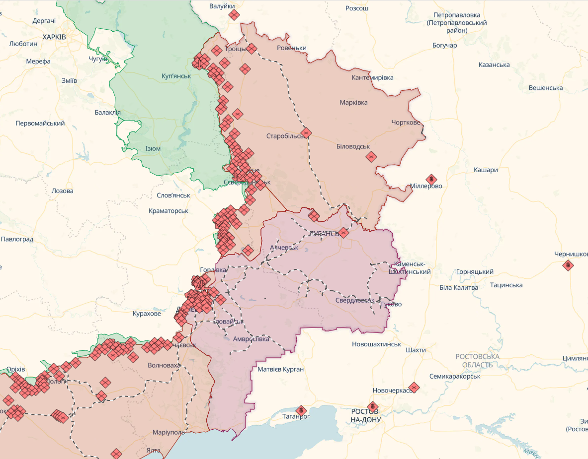 ВСУ отбили вражеские атаки в районах Авдеевки и Старомайорского, за сутки на фронте произошло 42 боевых столкновения - Генштаб