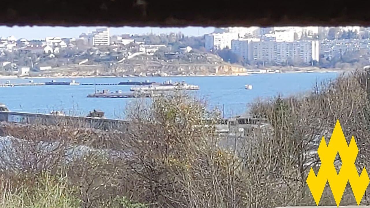 В "Атеш" показали, где оккупанты прячут свои корабли в Севастополе. Фото