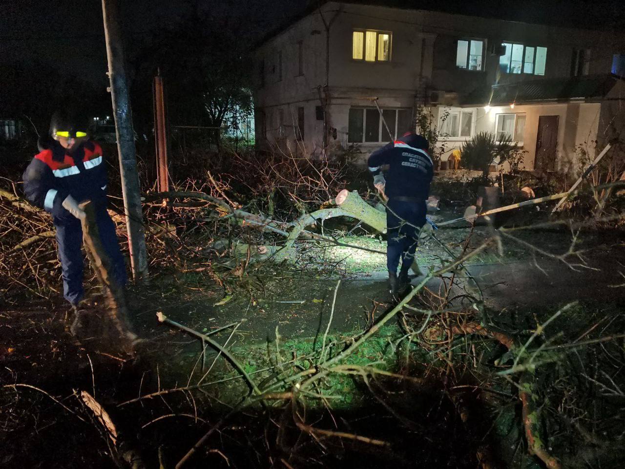 Пік шторму ще попереду: в окупованому Криму без світла залишились майже пів мільйона осіб. Фото і відео