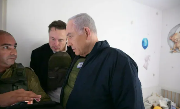 Маск прибув до Ізраїлю після антисемітського скандалу, через який він втрачав рекламодавців. Фото і відео