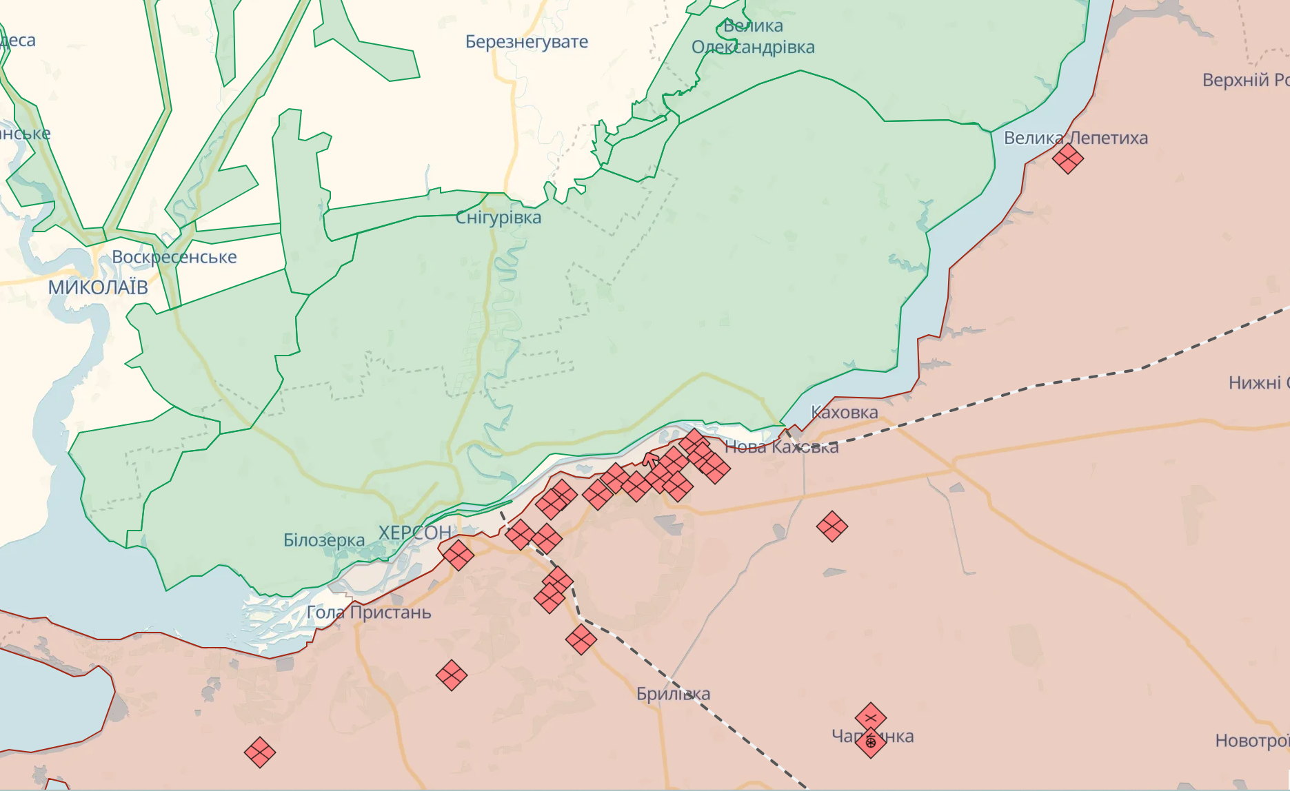 Оперативна ситуація на сході та півдні України залишається складною: на фронті відбулось 73 бойових зіткнення – Генштаб