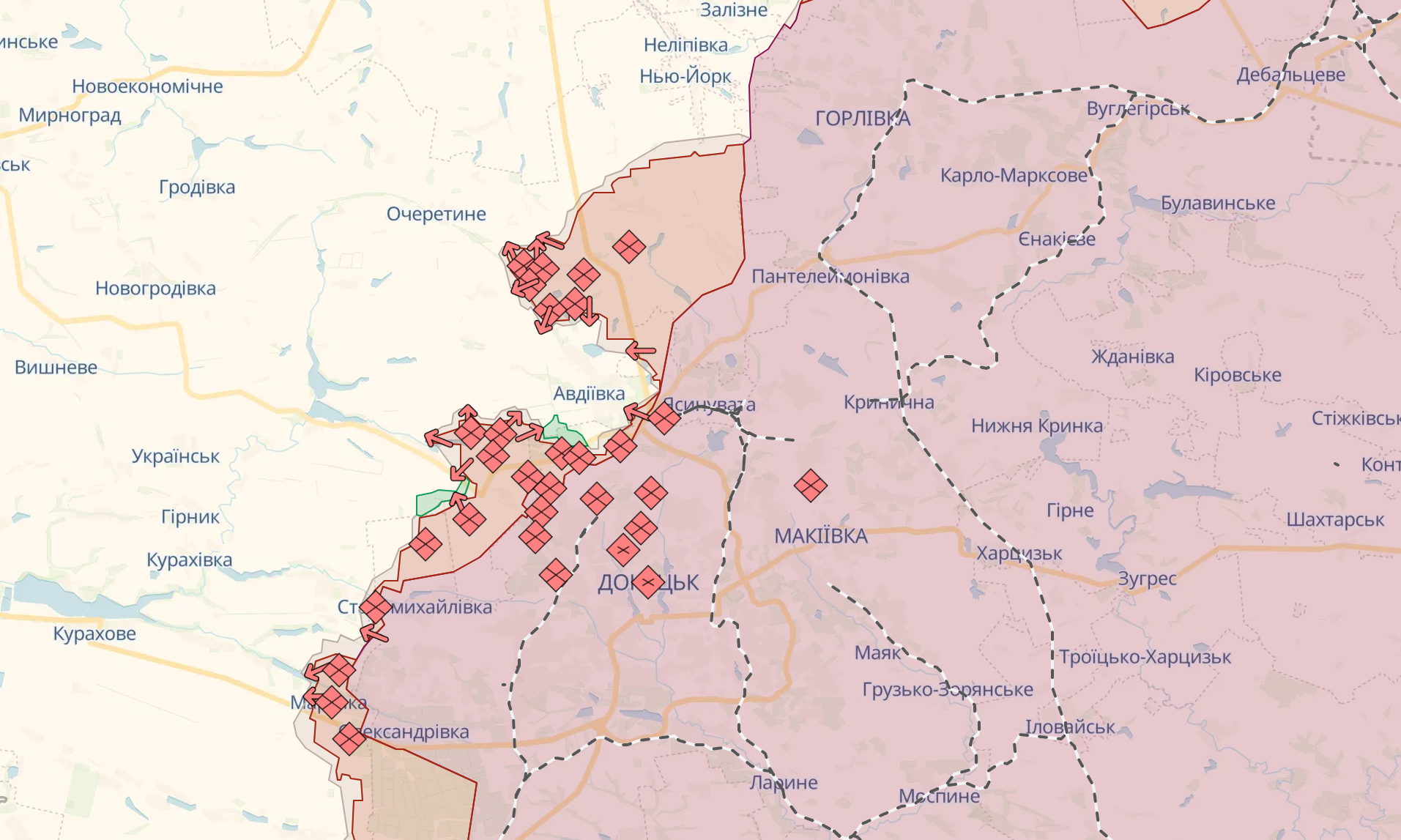 Окупанти намагались наступати на шести напрямках, ЗСУ відбили всі атаки: відбулось 73 бойових зіткнення – Генштаб