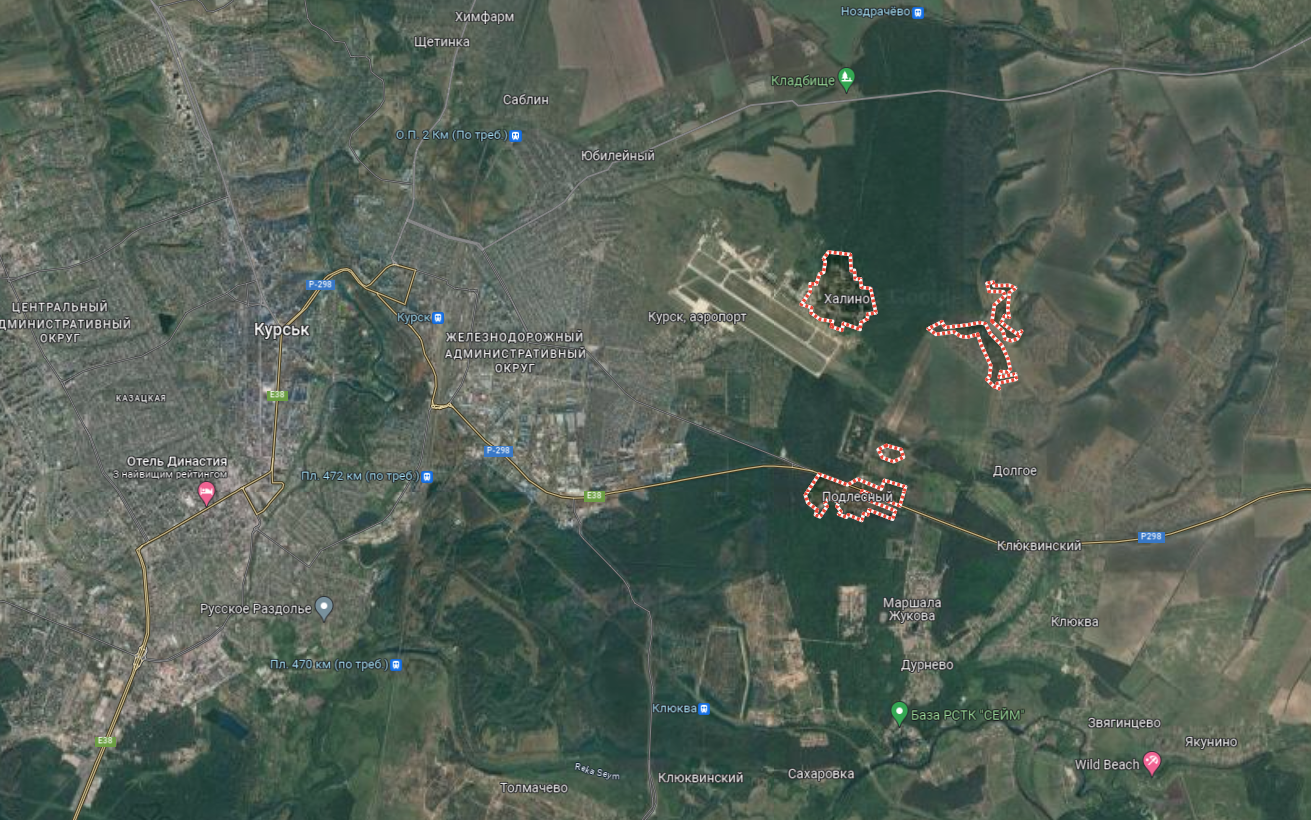 У Курській області поскаржилися на атаку дронів на аеродром "Халіно"