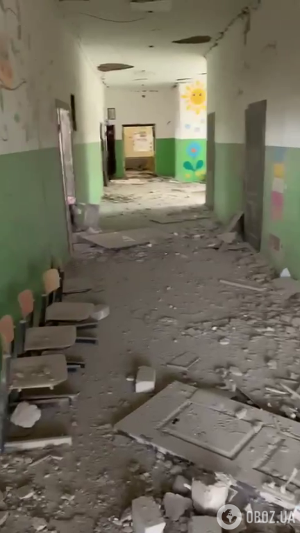 Бомба ВС РФ разрушила школу