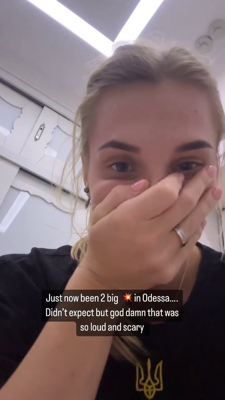 "Так страшно". Известная украинская теннисистка попала под ракетный обстрел в Одессе 5 ноября. Видео
