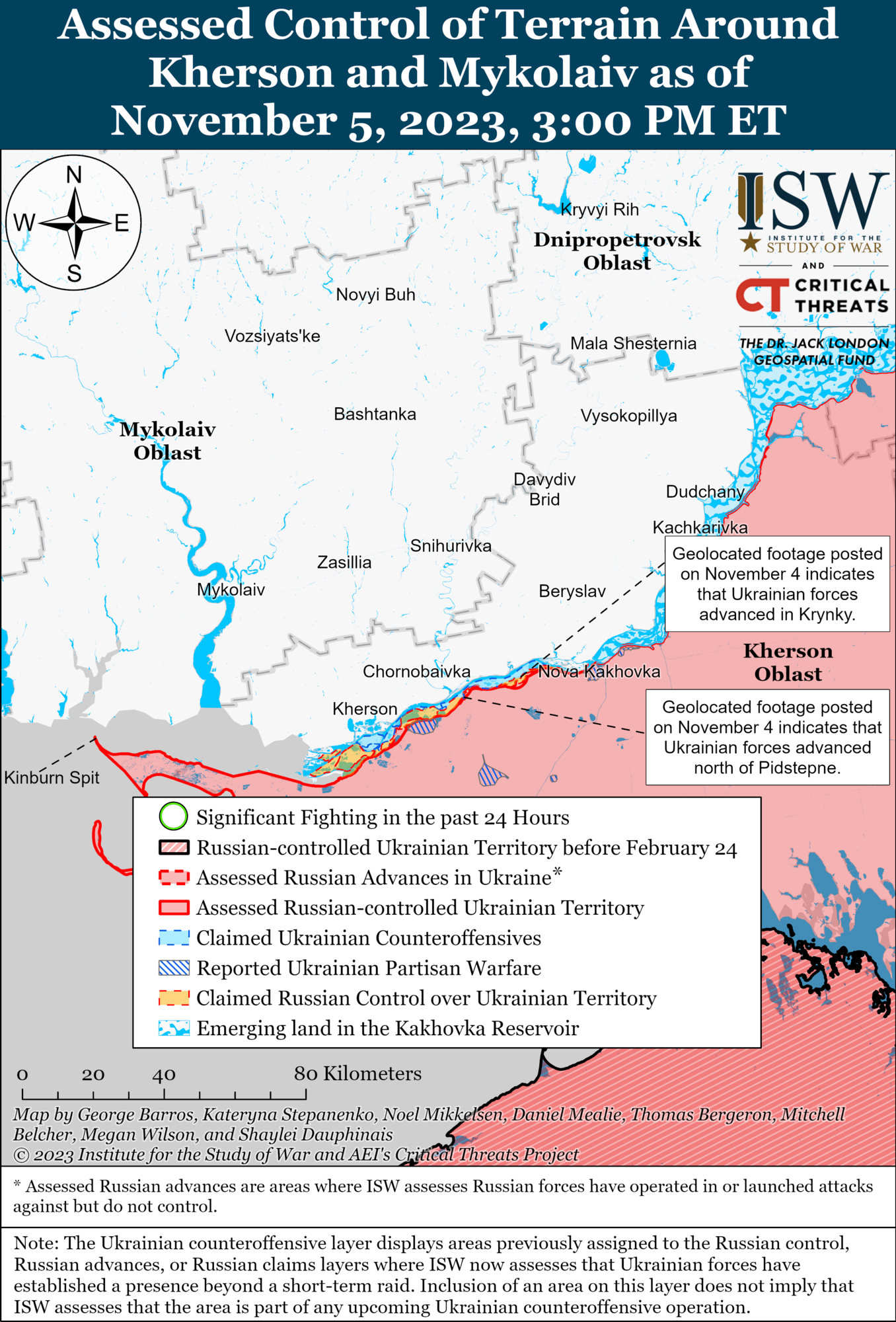 ВСУ добились успехов на западе Запорожья и левобережье Херсонщины: анализ боевых действий от ISW