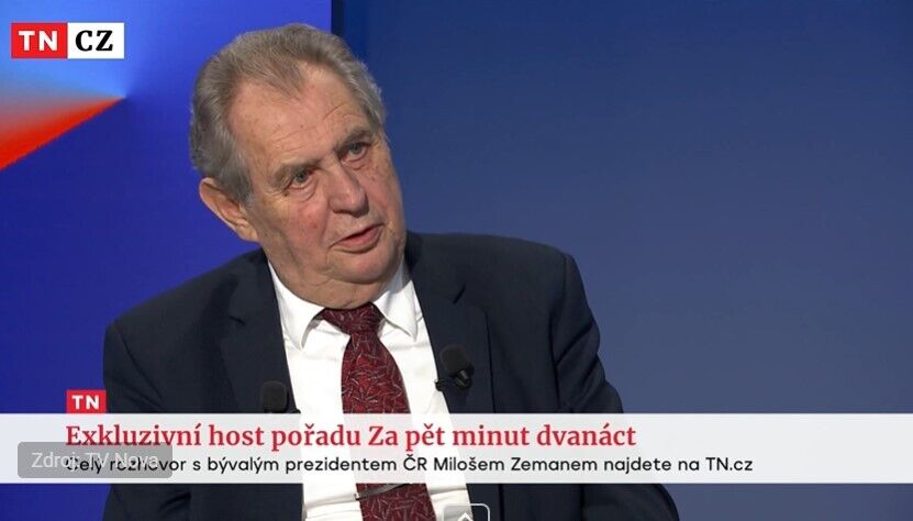 Експрезидент Чехії Земан несподівано назвав дружбу з Путіним найбільшою помилкою у своїй кар’єрі