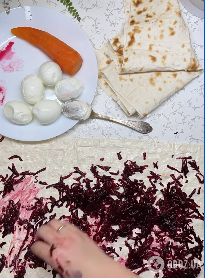 Приготовление салата