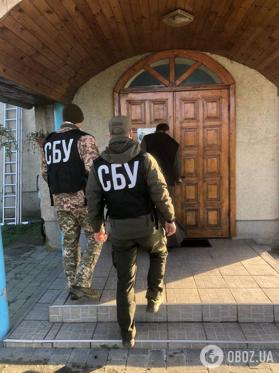 СБУ проводит проверку в двух храмах УПЦ МП на Закарпатье: там могли оправдывать агрессию РФ. Фото