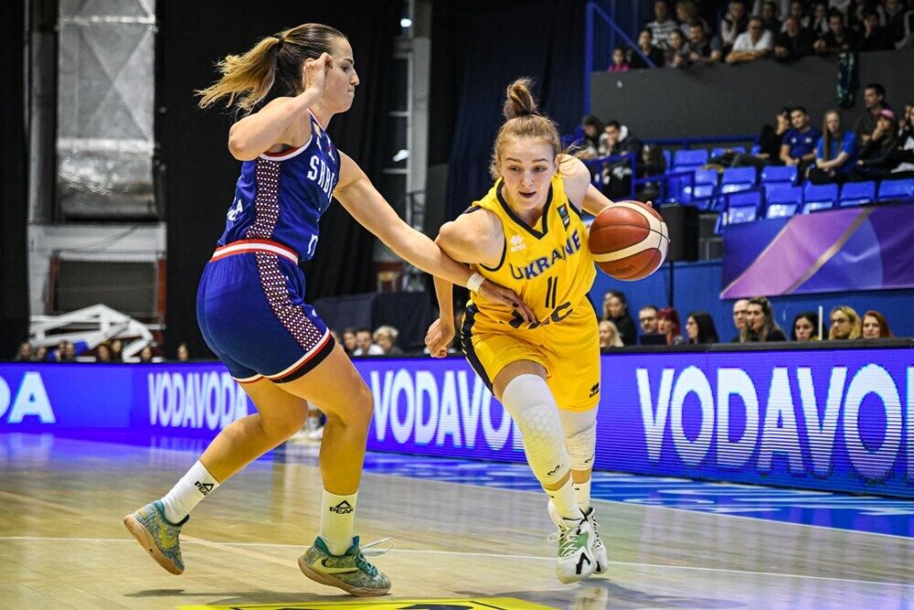 Сборная Украины проиграла на старте отбора на женский Евробаскет-2025