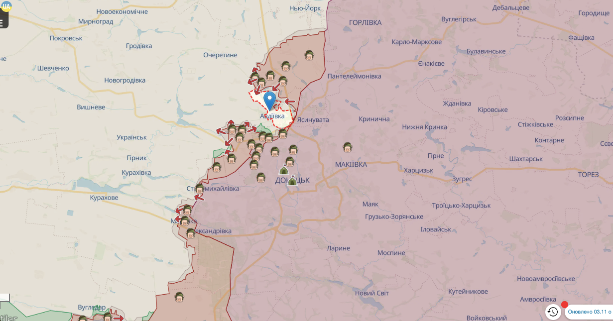 У РФ мінус 500 солдатів за день: Тарнавський розповів про ситуацію на Таврійському напрямку. Карта
