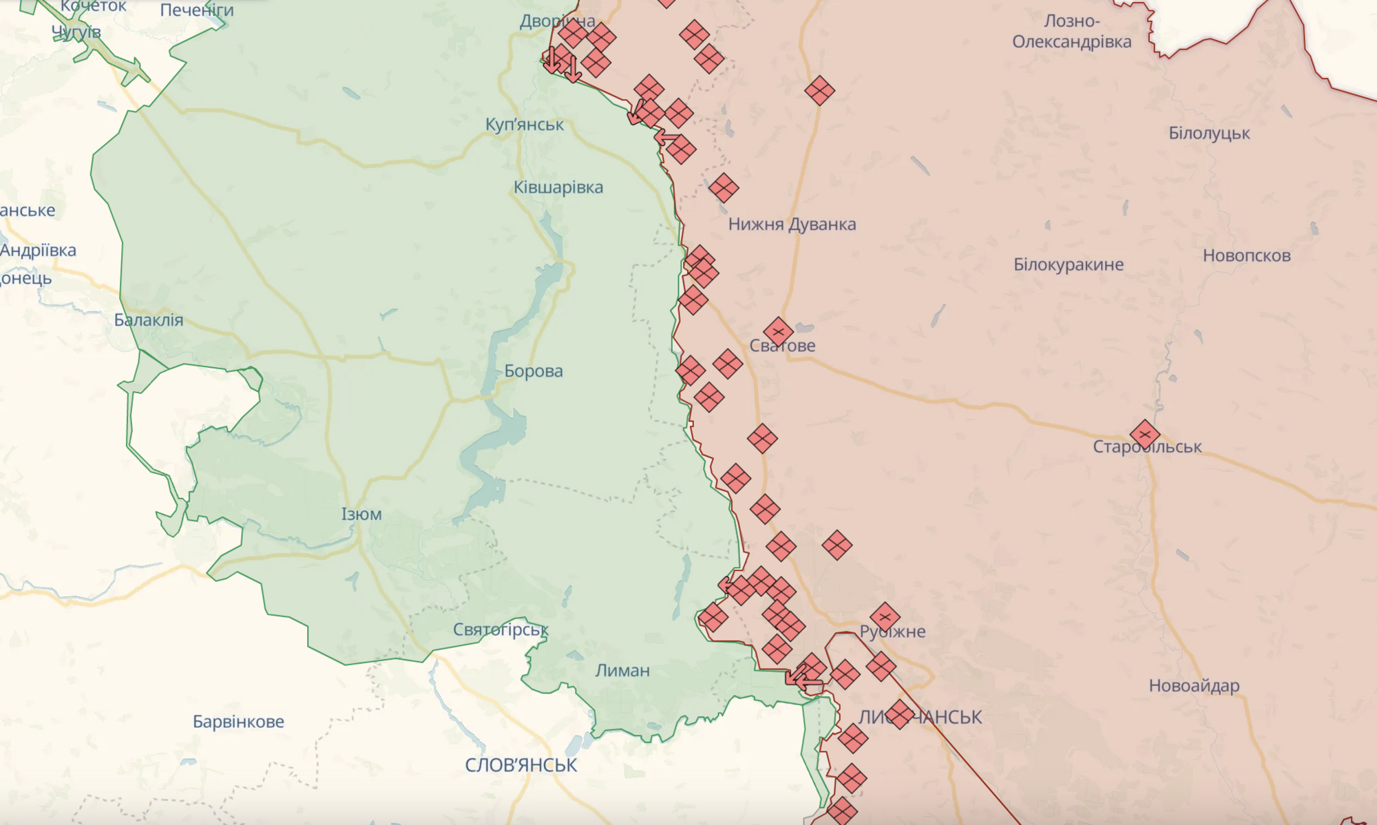 Генштаб: произошло 67 боевых столкновений, Силы обороны продолжают удерживать позиции на левобережье Днепра