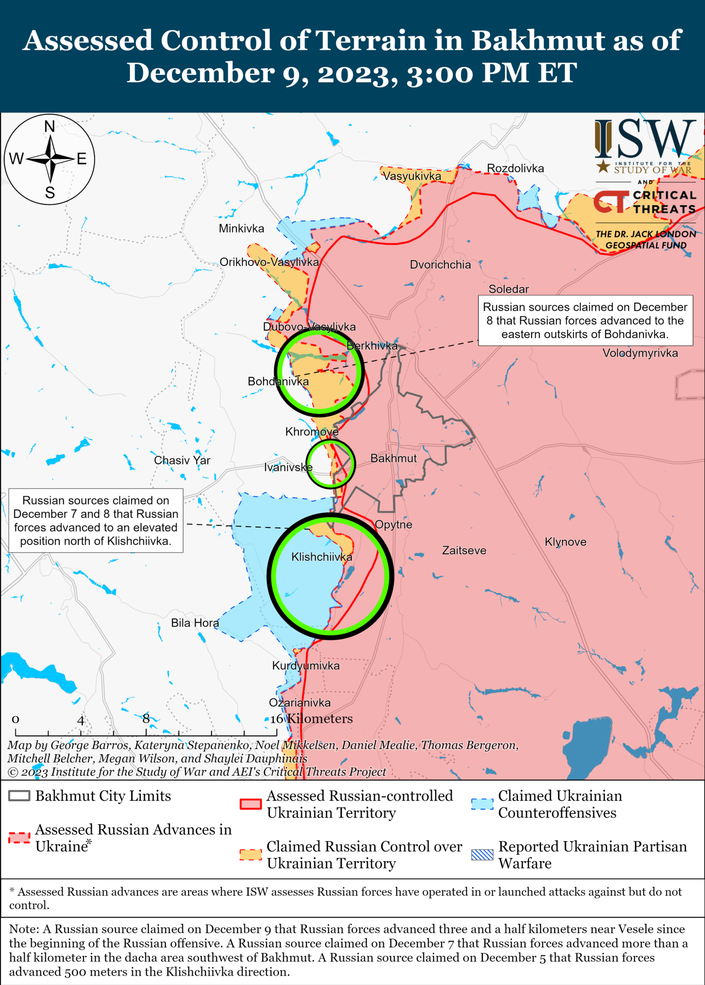 Війська РФ провели наступи на кількох ділянках фронту в складних погодних умовах: в ISW назвали мету агресора