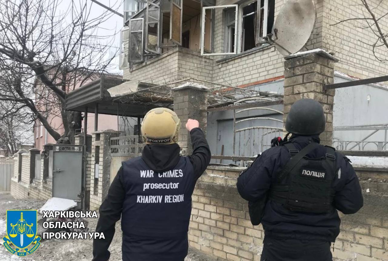 Правоохранители на месте прилетов