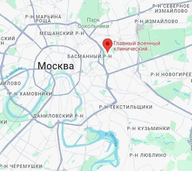Головний військовий шпиталь Москви переповнений: окупантів везуть потягами, але їх відмовляються приймати