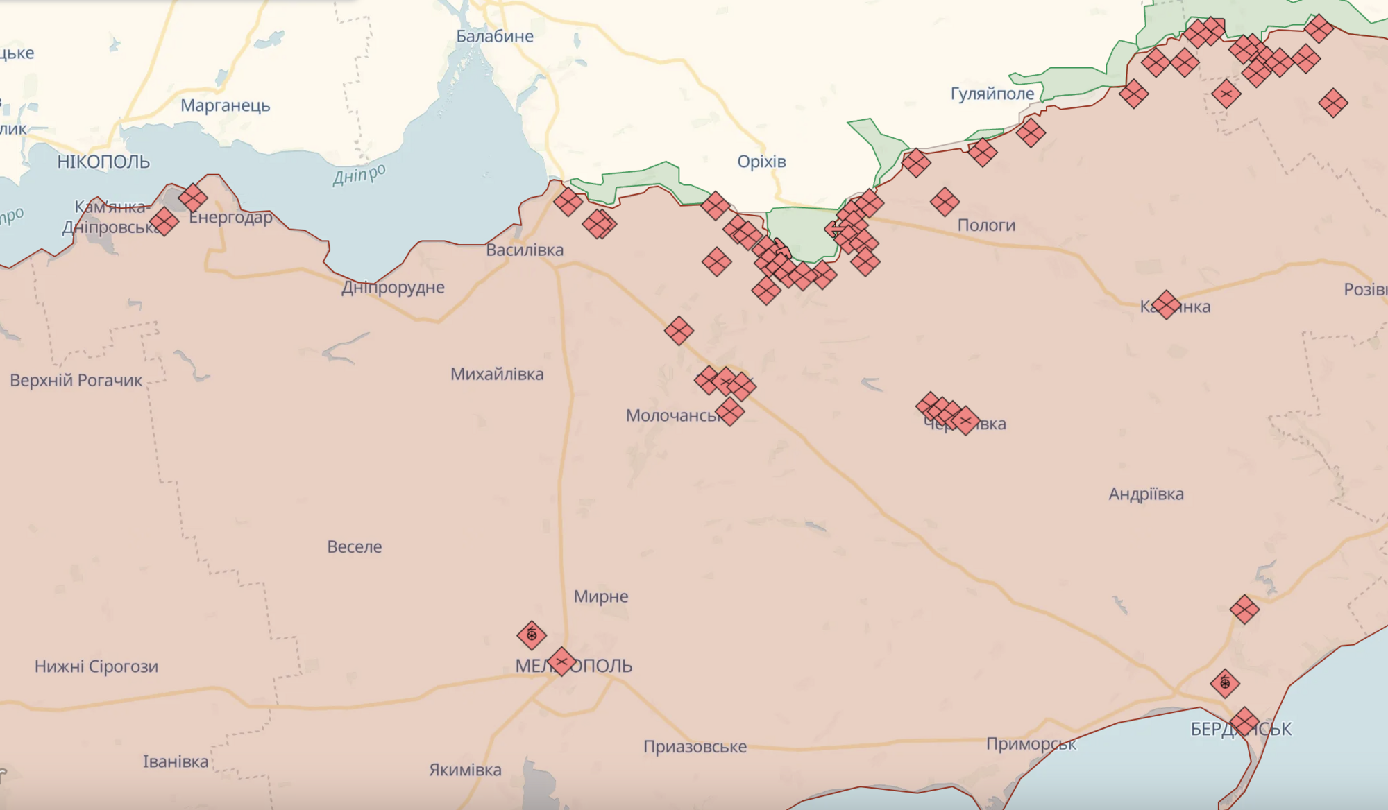 ВСУ удерживают позиции на левобережье Днепра и наносят огненное поражение врагу – Генштаб