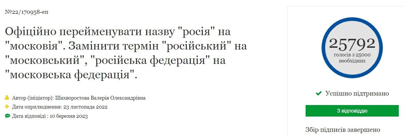 Может ли Украина переименовать Россию в Московию и что это даст: эксклюзивные подробности