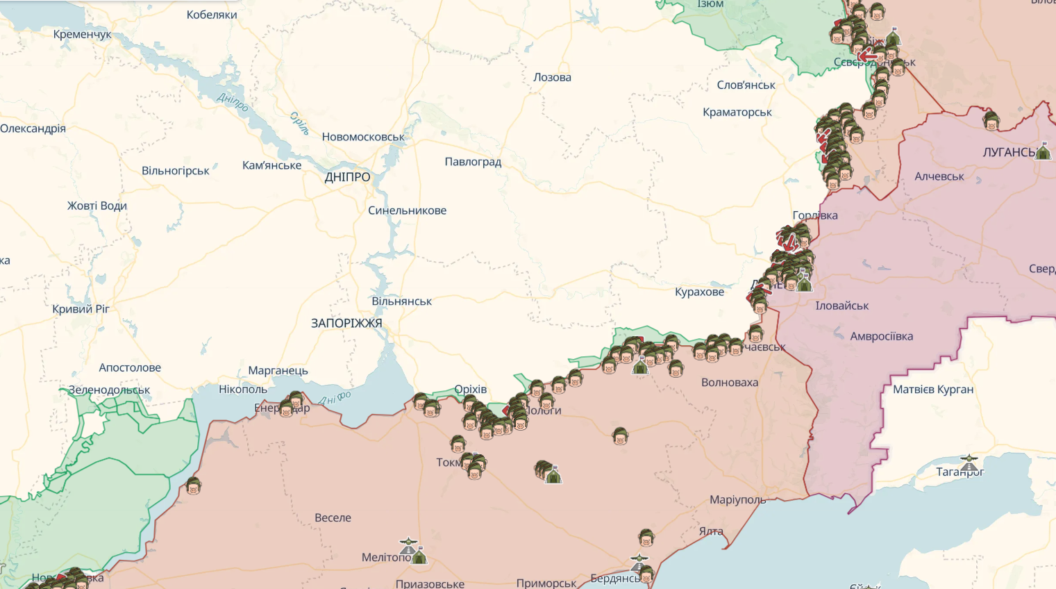 Кількість боїв на Таврійському напрямку зменшилась, але ворог продовжує активні піхотні атаки, – Тарнавський 