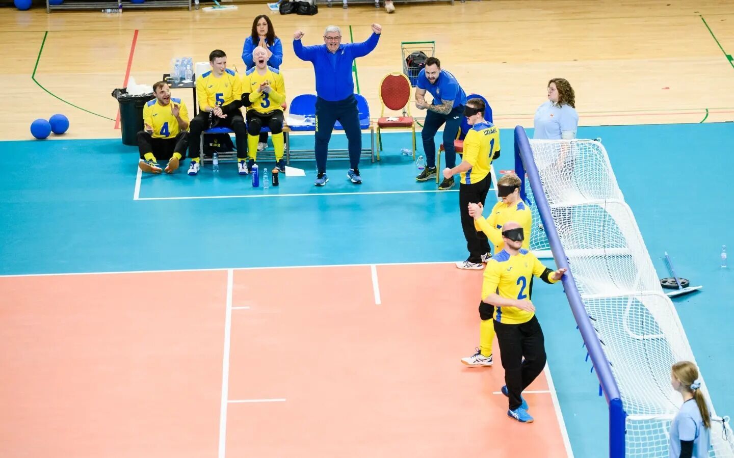 Україна вперше в історії стала чемпіоном Європи з голболу. Відео