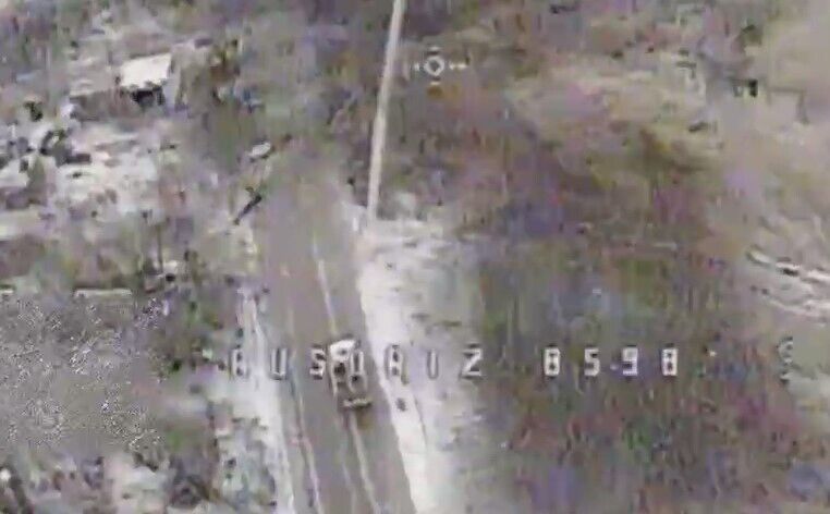 Украинские воины выследили спрятанный оккупантами БМ-21 "Град". Видео