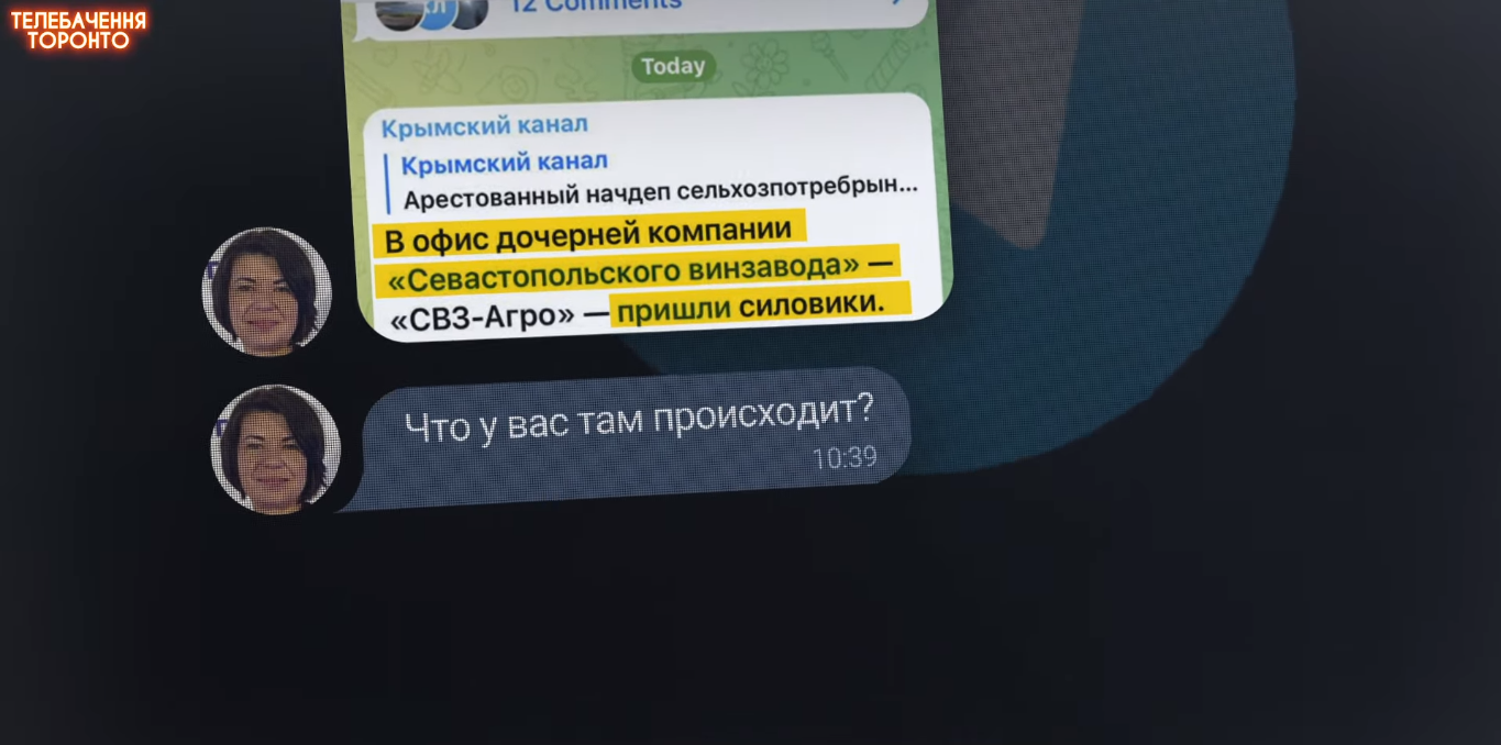 Сообщение Кравченко, которое она отправила министру времен Януковича