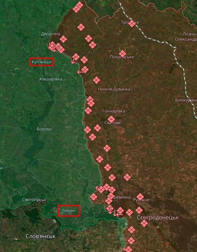 ЗСУ відбили атаки ворога біля Кліщіївки та Андріївки, за добу на фронті відбулося 64 бойові зіткнення – Генштаб 