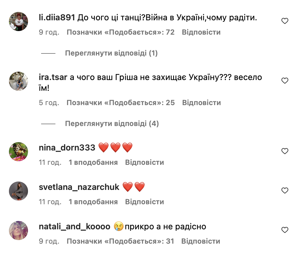 "До чого ці танці? Війна в Україні!" Христина Решетнік нарвалася на хейт через розваги в ресторані