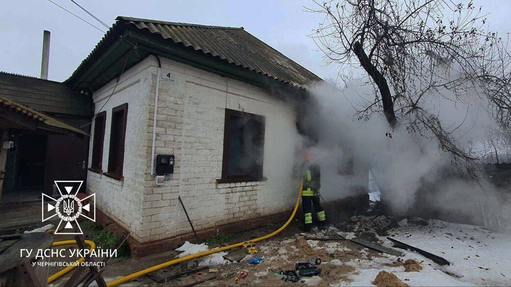В Черниговской области в пожаре погибла мать и двое ее детей: появились детали трагедии. Фото