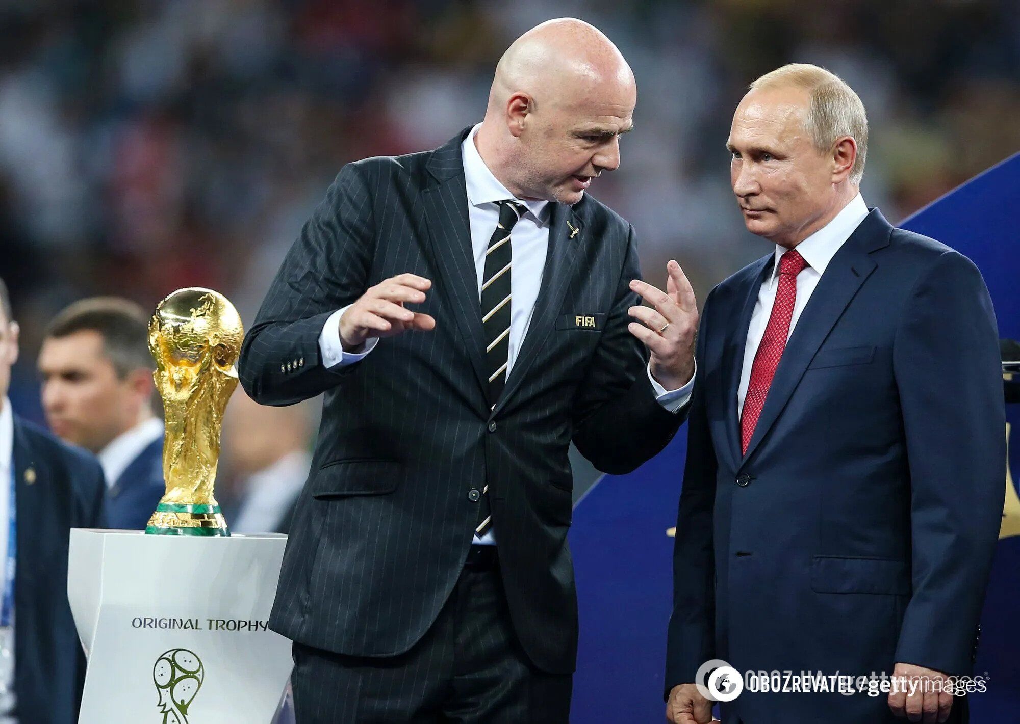 ФІФА та УЄФА не санкціонували матч Росія – Сербія