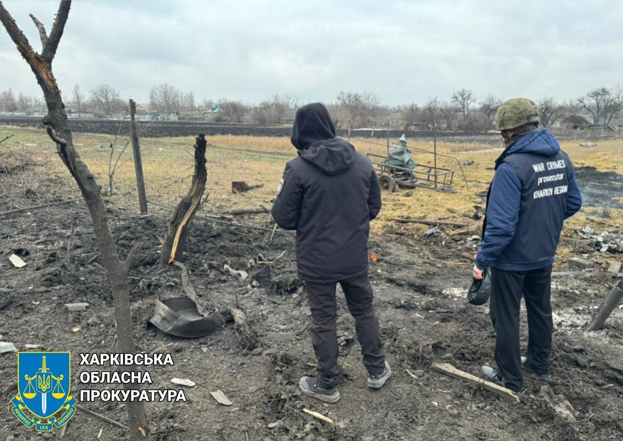 Российская армия обстреляла дома мирных жителей в селе в Харьковской области: есть раненые. Фото