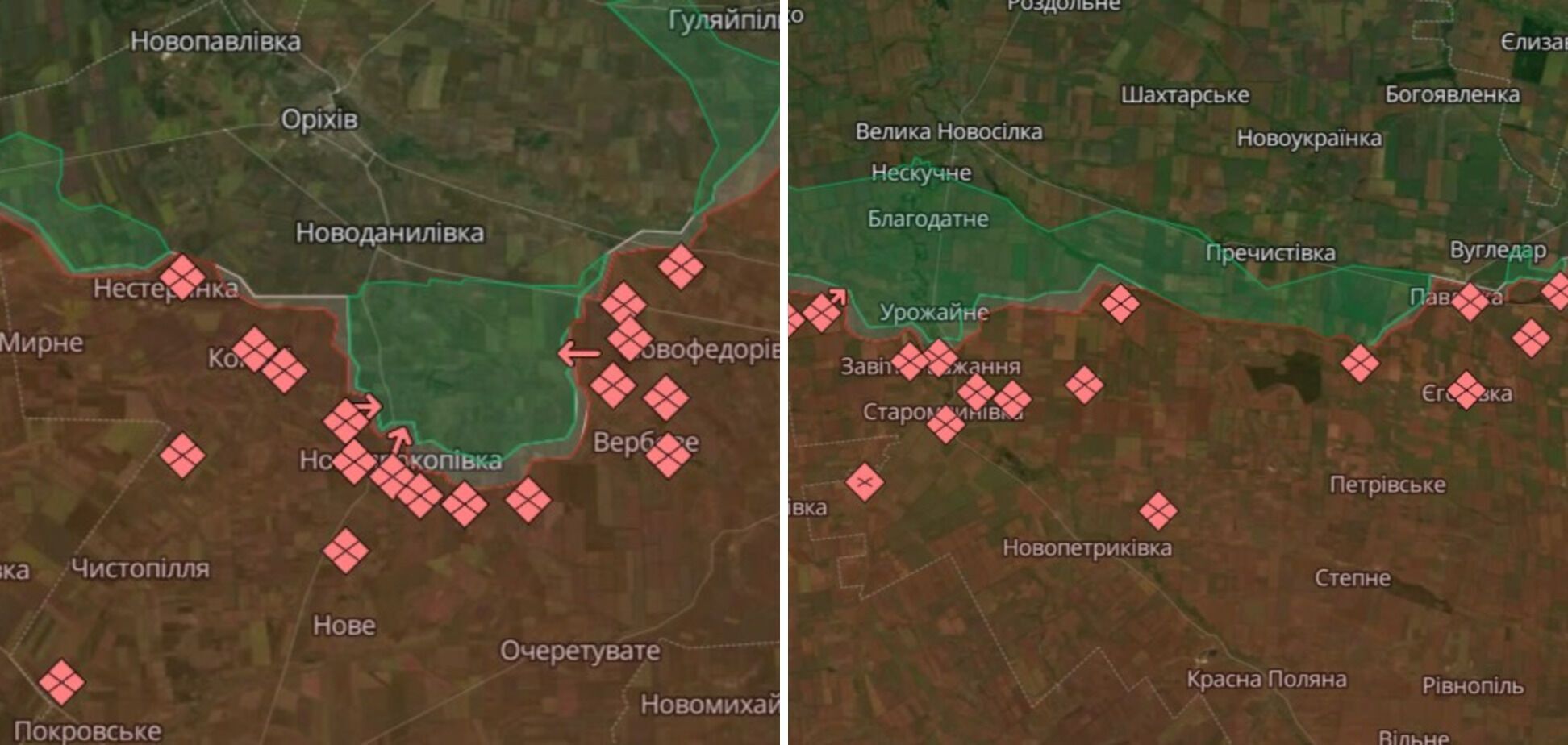 ЗСУ відбили ворожі атаки біля Кліщіївки та Андріївки, за добу на фронті відбулося 66 бойових зіткнень – Генштаб