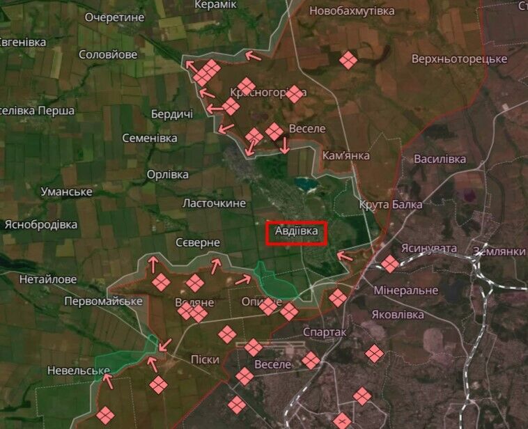 Ситуація під Авдіївкою критична: Жирохов назвав найгарячіші ділянки фронту і оцінив перспективи ЗСУ. Карта