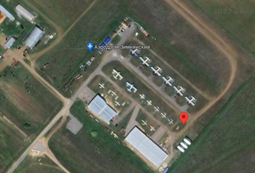 Агенти "Атеш" провели розвідку на аеродромі у Волгограді: там війська РФ зберігають техніку. Фото 