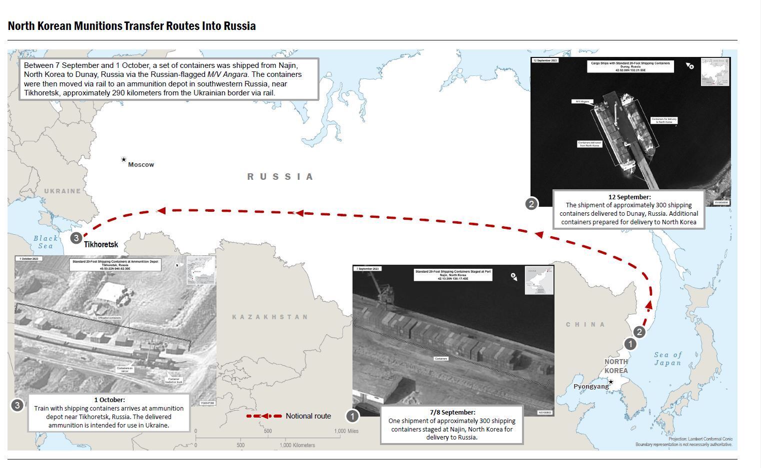 Як ідуть поставки з північнокорейського порту Нанджін до Росії