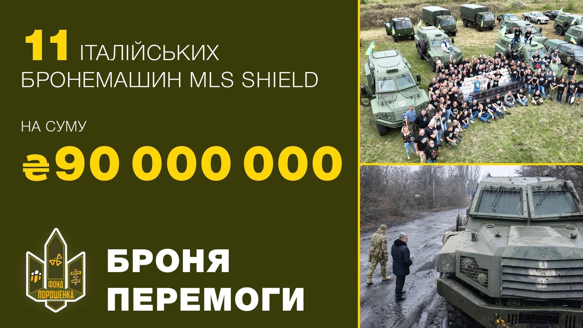 Допомога ЗСУ: Порошенко та волонтери прозвітували про закупівлі на 4 млрд грн