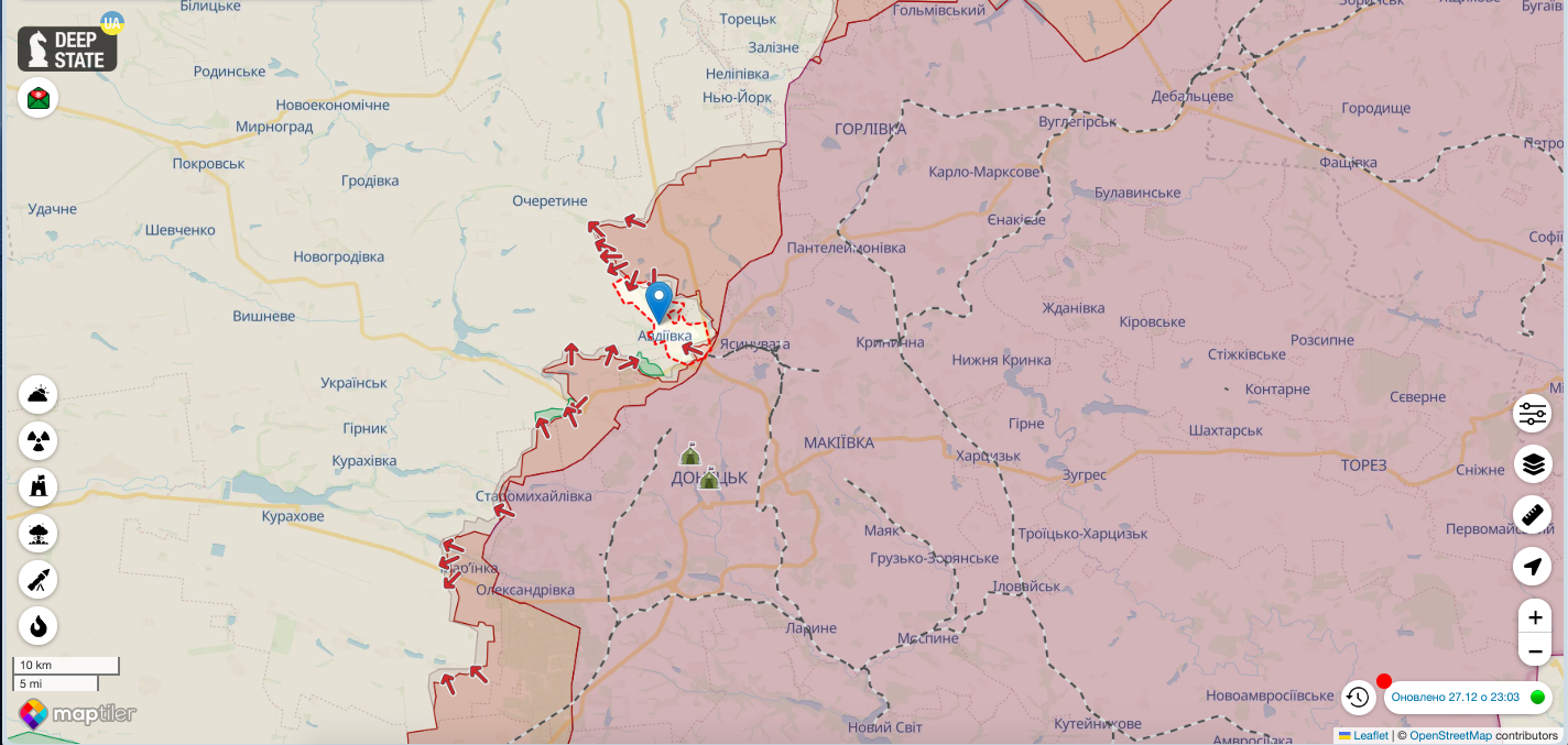 Четыре пехотинца ВСУ отбили ранее утраченную позицию на Авдеевском направлении. Видео