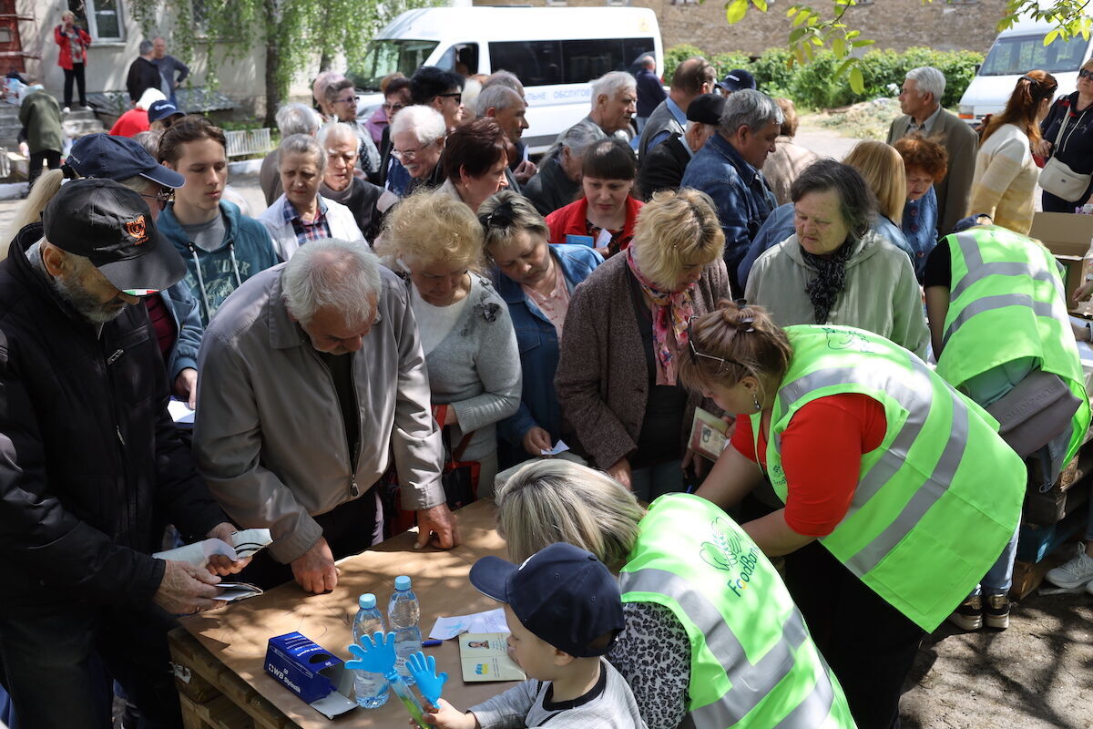 FoodBank та PepsiCo щодня годують понад 2 000 людей у 8 областях України