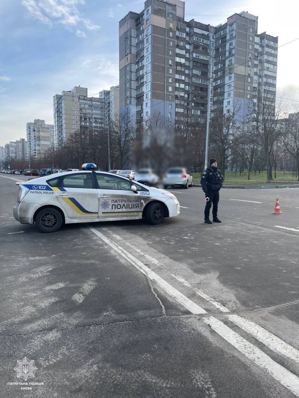 В Киеве из-за ракетной атаки перекрыто движение по нескольким улицам: названы адреса. Фото