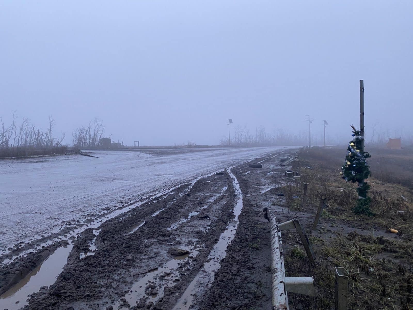 Невелика, але життєствердна: у Києві встановили святкову ялинку. Фото