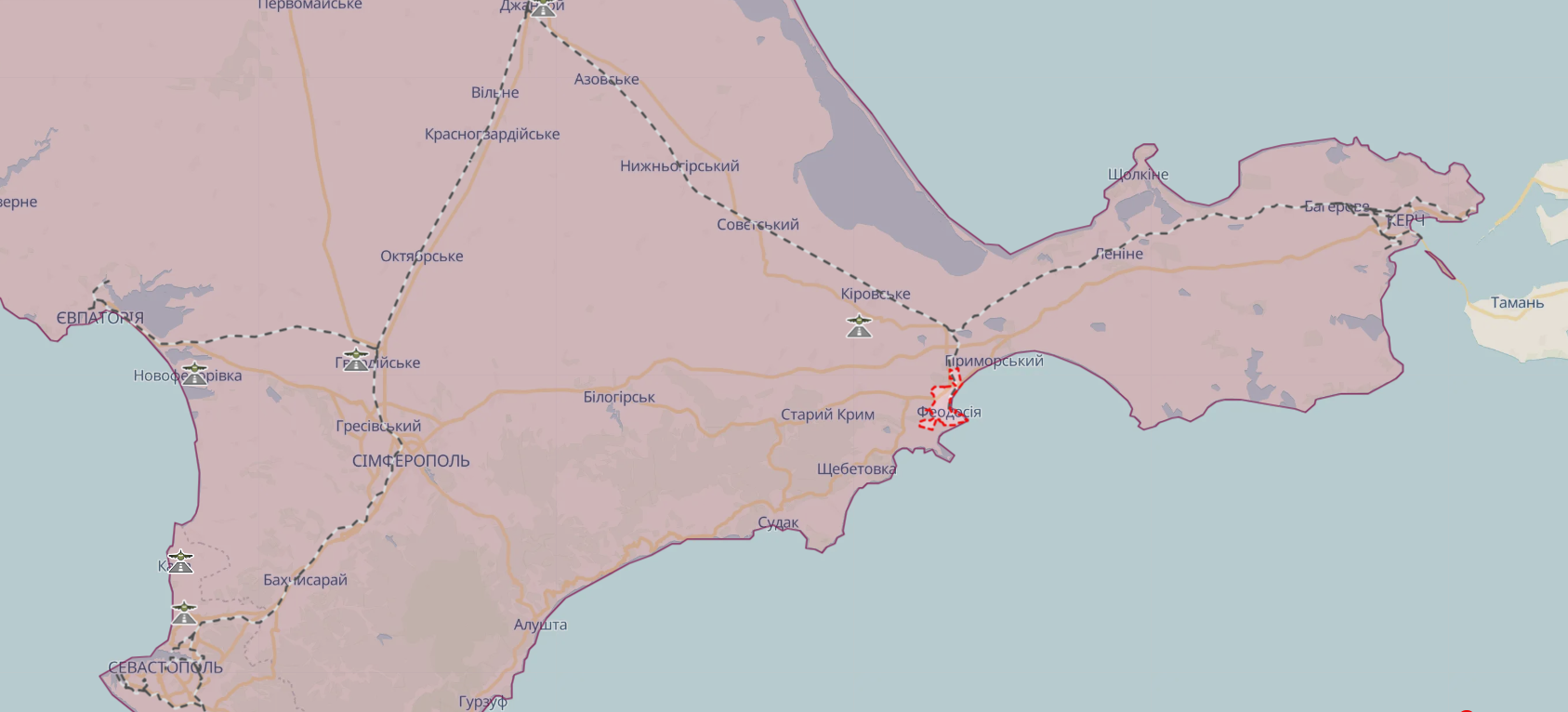 СБУ та ГУР уразили "Морський нафтовий термінал" у Феодосії: нові подробиці