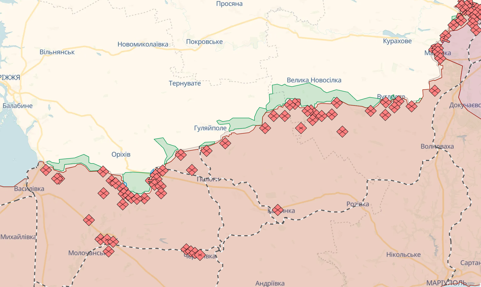 Генштаб: за сутки произошло 83 боевых столкновения, украинские защитники отбили атаки и удерживают рубежи