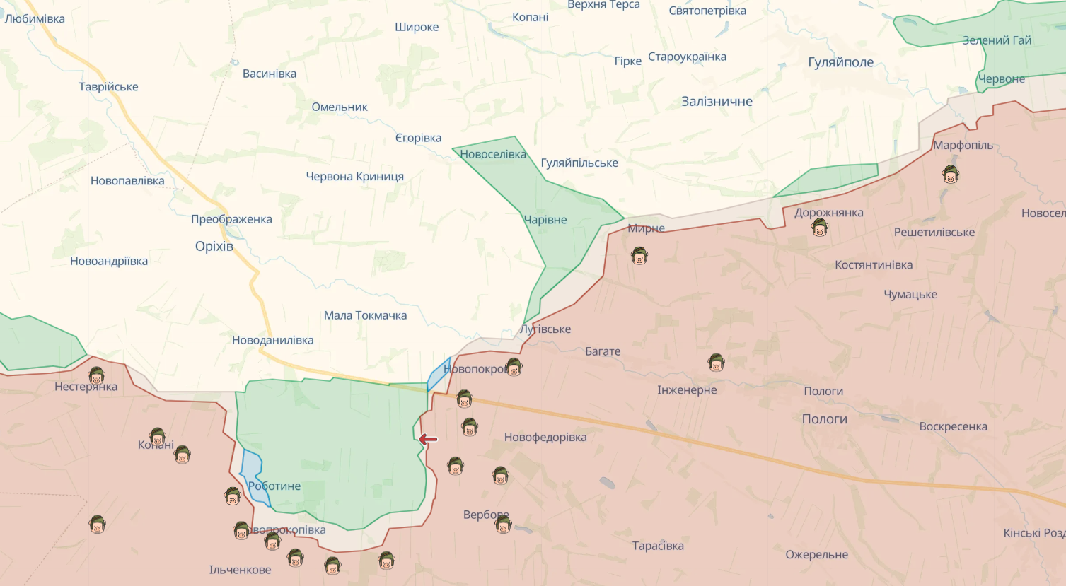 Силы обороны удерживают занятые позиции на левобережье Днепра, за сутки на фронте произошло 97 боевых столкновений – Генштаб